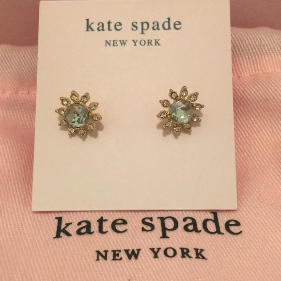 KATE SPADE Reversible Rhinestones Pearl Earrings - Picture 2 of 8